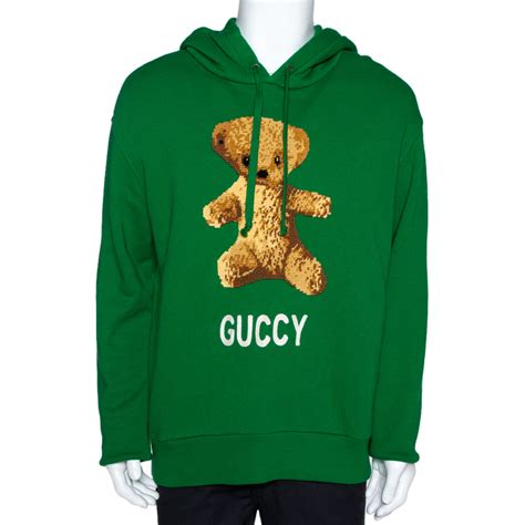 gucci teddy bear sweater|gucci bear hoodie.